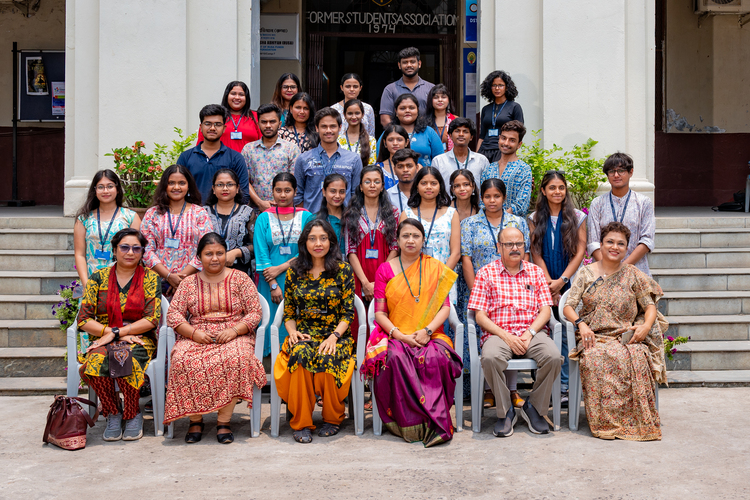 Group photos of the final year students (2025) with their teachers